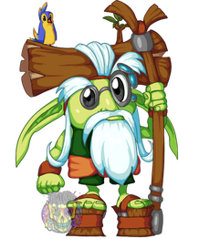 Samos in the Super Puzzle Fighter II: Turbo style.